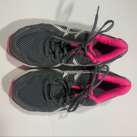 ASICS women’s 7 gray pink gel Phoenix running sneakers - Picture 4 of 9